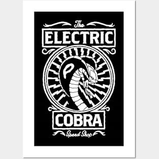 The Electric Cobra Speed Shop Posters and Art
